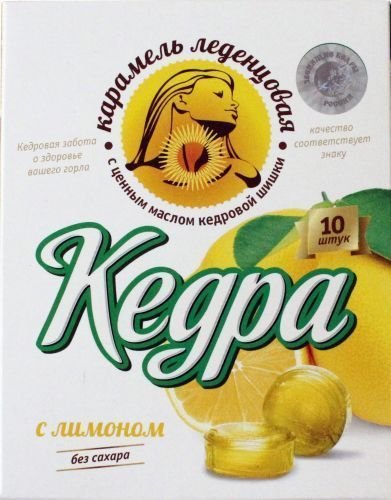 Drops "Kedra" mit Zitrone