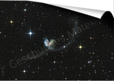 SternenEnergie: Poster Antennen-Galaxie