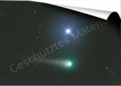 Sternenenergie: Poster Komet Lulin